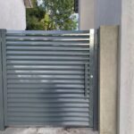 Aluminum One Side See Through Gate