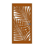 Large Palm Stem Security Door