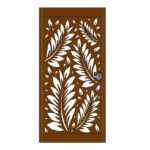 Large Silk Stem Security Door